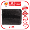 Bóp nam Huy Hoàng da đà điểu da chân đan viền màu đen HD2435