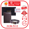 Ví & thắt lưng nữ da bò màu nâu HD3138-HD5112