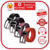 Thắt lưng nam da đà điểu trơn đầu kim 3,5P nhiều màu HD4413-14-15-16