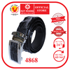 Dây nịt nam da cá sấu gai vip 4P màu đen HD4868