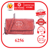 Túi đeo nữ da cá sấu màu nâu đỏ HD6256