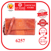 Túi đeo nữ da cá sấu màu vàng bò HD6257