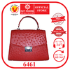 Túi hộp đeo chéo nữ Huy Hoàng da đà điểu màu đỏ HD6461