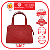 Túi xách nữ Huy Hoàng da đà điểu cỡ nhỏ màu đỏ HD6467