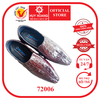 Giày tăng chiều cao da cá sấu màu đen, nâu đất HD72001-006