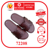 Dép nam Huy Hoàng da cá sấu cao cấp màu nâu đất HD72208