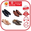 Giày nam da đà điểu màu đen, nâu đỏ, vàng bò, nâu đất HD7401-02-03-04
