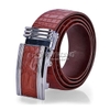 Thắt lưng nam da cá sấu 4P màu đen, nâu đất, nâu đỏ, vàng bò HD4774-75-76-77