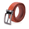Dây nịt nam da cá sấu gai lưng đầu kim 4P màu đen, nâu đất, nâu đỏ, vàng bò HD4709-10-11-12