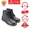 Giày boot nam Huy Hoàng cột dây màu đen HD7721