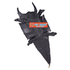 Da thuộc da cá sấu mổ bụng màu đen, nâu đỏ, nâu đất, vàng bò HD1201-02-03-04