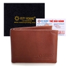 Ví nam da bò sang trọng màu da, đen, nâu HD2104-05-06