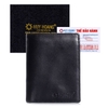 Ví nam da bò kiểu đứng da, đen, nâu HD2107-08-09