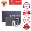 Bóp & Dây nịt nam da bò màu đen HD2108-HD4120