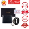 Bóp nam & Dây nịt nam da bò màu đen HD2114-HD4108