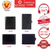 Bóp nam da bò nhiều loại màu đen HD2135-39-42-45