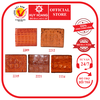Ví nam da cá sấu nhiều loại màu vàng bò HD2209-12-15-21-24