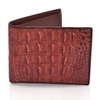 Ví nam da cá sấu nhiều loại màu nâu đỏ HD2202-05-08-11-14-17-26-29