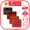 Ví nam da cá sấu đan viền gai màu đen, nâu đất, vàng bò, nâu đỏ HD2222-23-24-46
