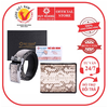 Bóp & Dây nịt nam da trăn màu da nguyên thủy HD2301-HD4301