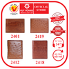 Bóp nam da đà điểu nhiều loại màu vàng bò HD2401-12-18-19