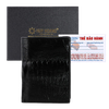 Ví nam da đà điểu nhiều loại màu đen HD2402-05-10-13-16-20-26-35