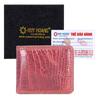 Bóp nam da cá sấu nhiều loại màu nâu đỏ HD2233-37-45-46-55-59-71-2712