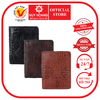 Bóp nam da cá sấu nguyên con kiểu đứng màu đen, nâu đất, nâu đỏ HD2761-63-65