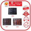 Bóp nam Huy Hoàng da cá sấu gai màu đen, nâu đất, nâu đỏ HD2806-07-08