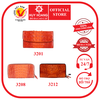 Ví nữ da cá sấu màu vàng bò HD3201-08-12