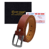 Thắt lưng nam da bò 4P màu da, đen, nâu HD4101-02-03