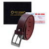 Thắt lưng nam da bò 1 lớp 3,5P màu da, đen, nâu HD4104-05-06