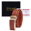 Thắt lưng nam Huy Hoàng da bò 3,5P màu da, đen, nâu, trắng HP4110-11-12-41