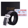 Thắt lưng nam Huy Hoàng da bò 3,5P màu da, đen, nâu, trắng HP4110-11-12-41