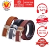 Thắt lưng nam vân cá sấu nhỏ màu da, đen, nâu HD4113-14-15