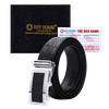 Bóp & Dây nịt nam da bò vân cá sấu màu đen HD2117-HD4117
