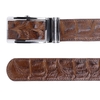 Bóp & Dây nịt nam da bò vân cá sấu màu nâu HD2118-HD4118