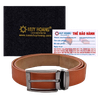 Thắt lưng nam lót nhung màu da, đen, nâu HD4119-20-21