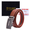 Bóp & Dây nịt nam da bò màu da HD4125-HD3136 (đầu khóa giao ngẫu nhiên)