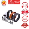 Thắt lưng nam viền chỉ da, đen, nâu, trắng HD4128-29-30-40