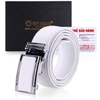 Dây nịt nam da bò nhiều loại màu trắng HD4107-40-41