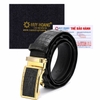 Thắt lưng nam da cá sấu gai lưng 3,5P nhiều màu HD4207-08-09-44