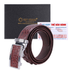 Thắt lưng nam da cá sấu gai đuôi 3,5P nhiều màu HD4210-11-12-45
