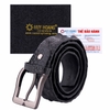 Thắt lưng nam da cá sấu nguyên con 3,5P bát gài đầu kim nhiều màu HD4221-4762-4763-4764
