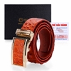 Dây nịt nam da cá sấu nhiều loại màu vàng bò HD4203-06-09-12-15-18-21-26-30