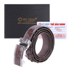 Thắt lưng nam da cá sấu gai đuôi 3,5P nhiều màu HD4210-11-12-45