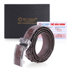Bóp & Dây nịt nam da cá sấu gai đuôi màu nâu đất HD2242-HD4245