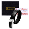 Bóp & Dây nịt nam Huy Hoàng da trăn màu đen HD2302-HD4302