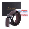 Bóp & Dây nịt nam Huy Hoàng da trăn màu nâu HD2305-HD4312