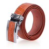 Thắt lưng nam da cá sấu nguyên con bụng 3,5P màu đen, nâu đỏ, nâu đất, vàng bò HD4742-43-44-45